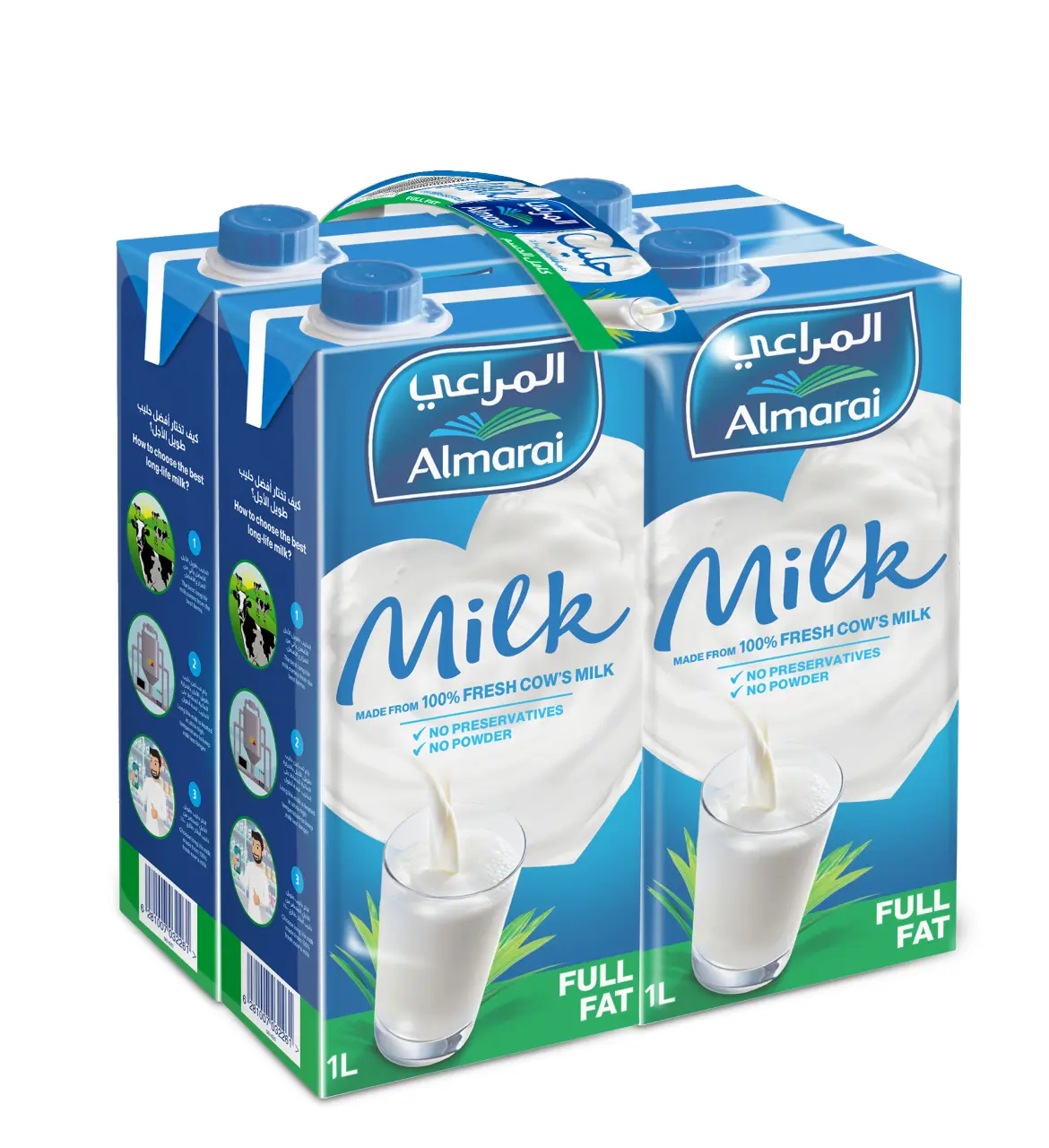 Al Marai UHT Milk	4 x 1 Ltr
